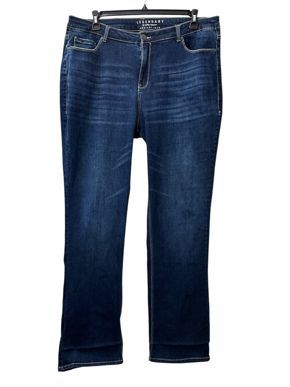 NWT Ashley Stewart Jeans Bootcut Legendary Denim Dark Wash Women’s Size 18 Tall